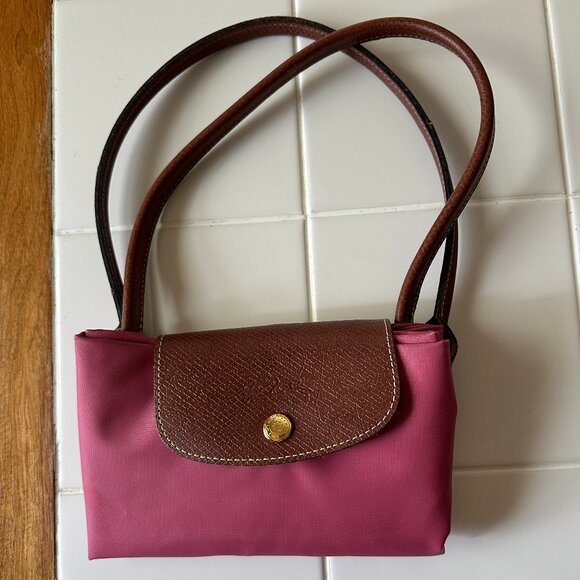 Longchamp Le Pliage Medium Tote in Pink - Picture 8 of 8